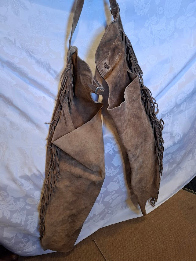 Professional Cycling Pants Made of Processed Leather (Chaps) [OTH10469]*for Israel local market only*