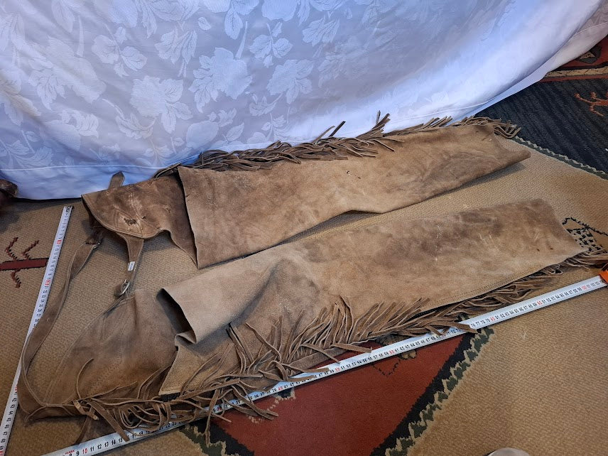 Professional Cycling Pants Made of Processed Leather (Chaps) [OTH10469]*for Israel local market only*
