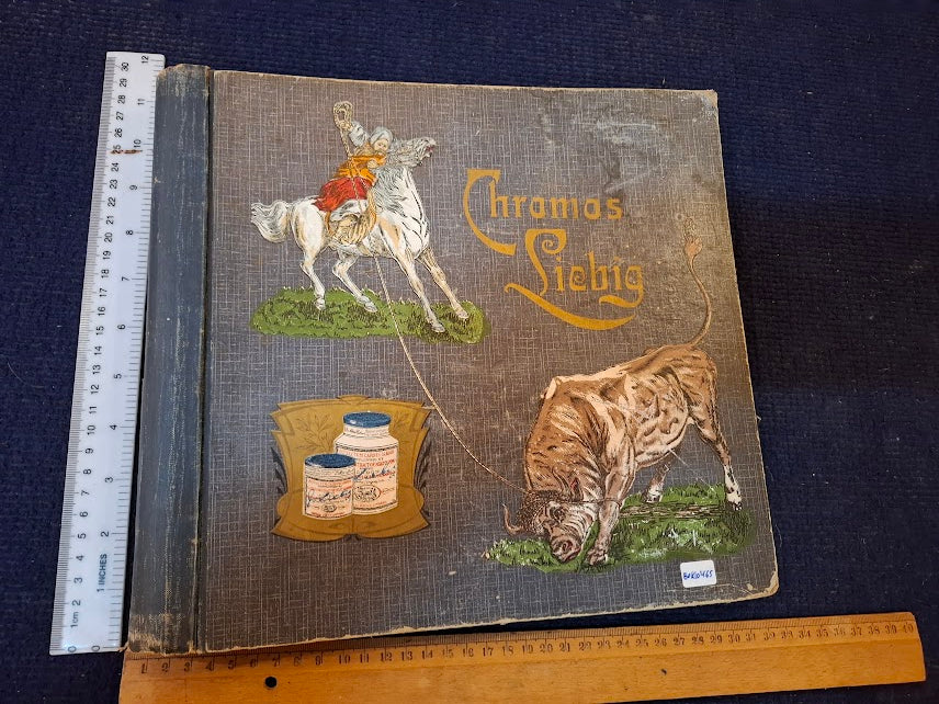 Chromos Liebig - Old collectable cards album ~1900 - Rare [BOK10465]