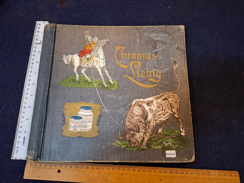 Chromos Liebig - Old collectable cards album ~1900 - Rare [BOK10465]