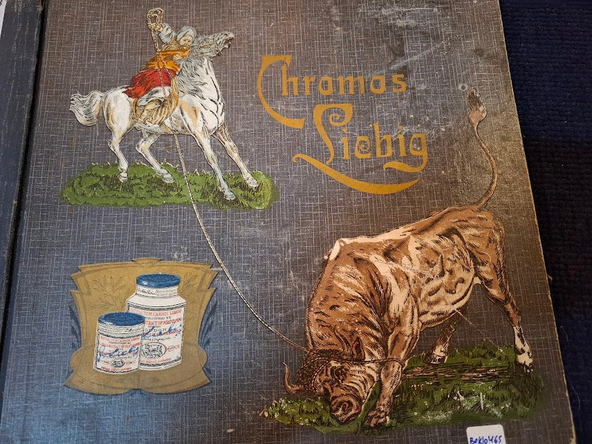 Chromos Liebig - Old collectable cards album ~1900 - Rare [BOK10465]