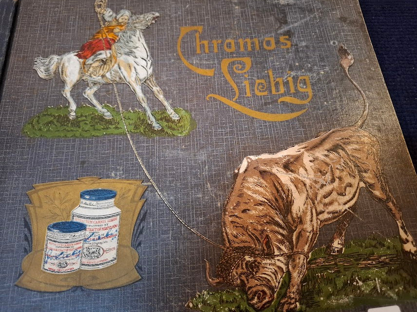 Chromos Liebig - Old collectable cards album ~1900 - Rare [BOK10465]