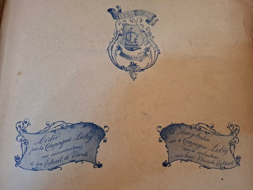 Chromos Liebig - Old collectable cards album ~1900 - Rare [BOK10465]