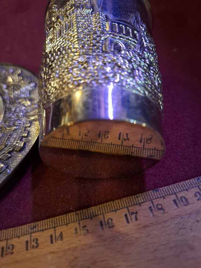 Judaica Wine Kiddush Cup with Bottom, pewter [JUD10260]