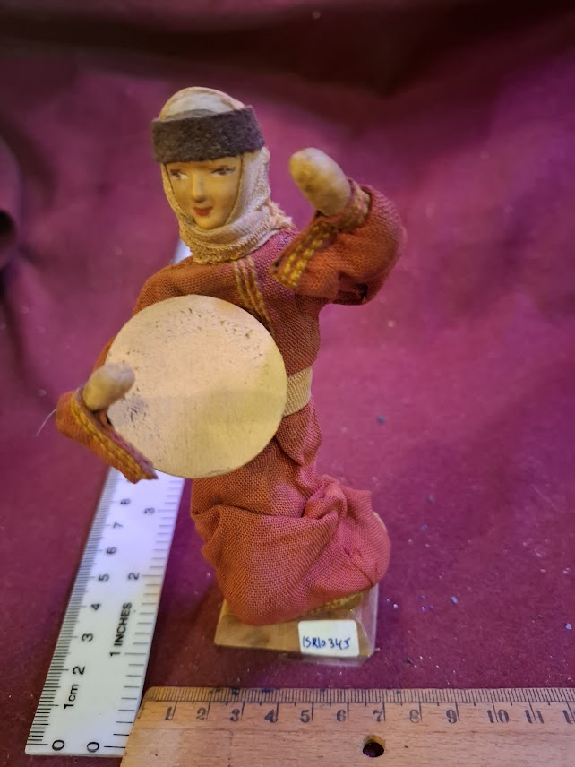 Israeli vintage 1950's folk original handcrfted figurine [ISR10345]