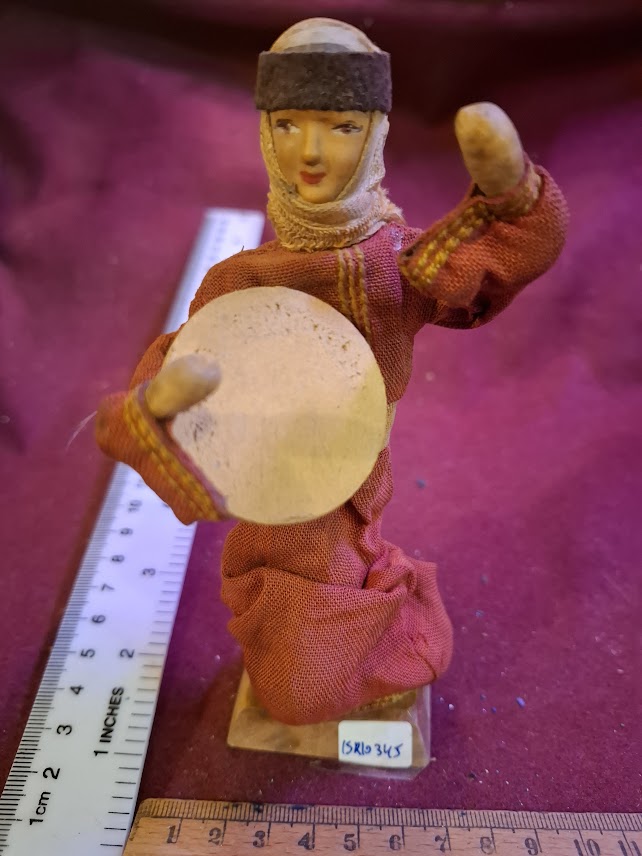 Israeli vintage 1950's folk original handcrfted figurine [ISR10345]