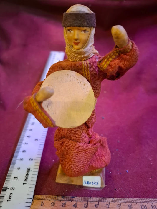Israeli vintage 1950's folk original handcrfted figurine [ISR10345]