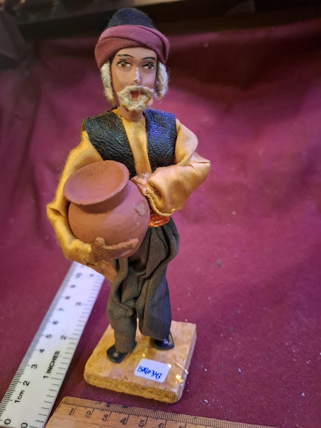 Israeli vintage 1950's folk original handcrfted figurine [ISR10343]