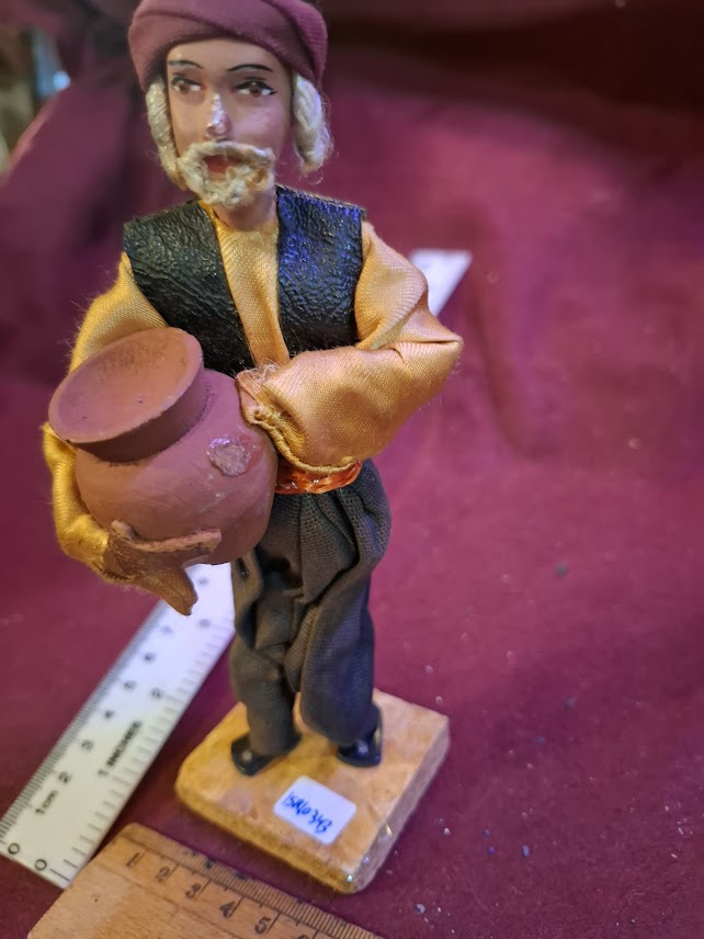 Israeli vintage 1950's folk original handcrfted figurine [ISR10343]