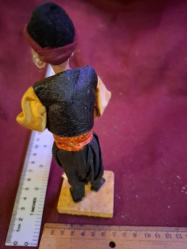 Israeli vintage 1950's folk original handcrfted figurine [ISR10343]