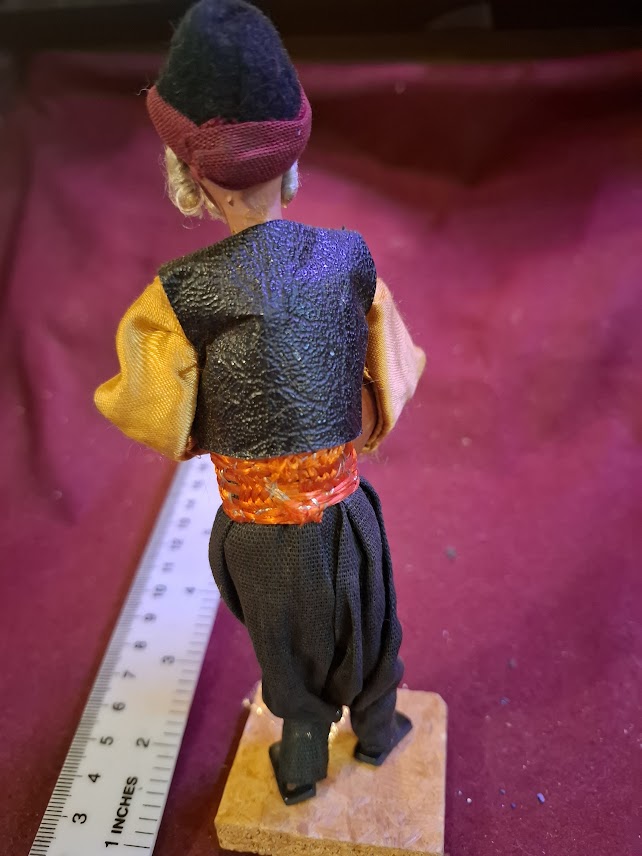 Israeli vintage 1950's folk original handcrfted figurine [ISR10343]