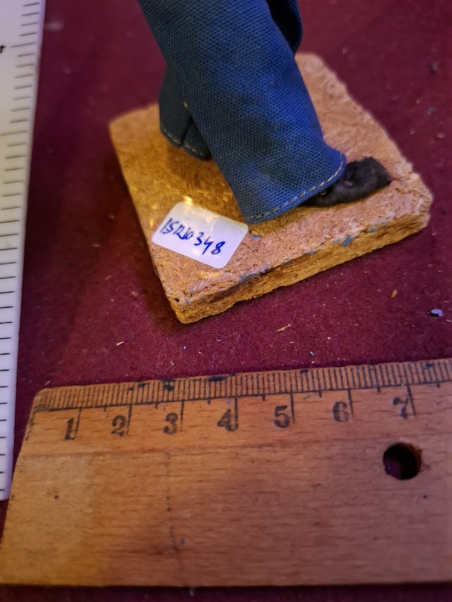Israeli vintage 1950's folk original handcrfted figurine [ISR10348]