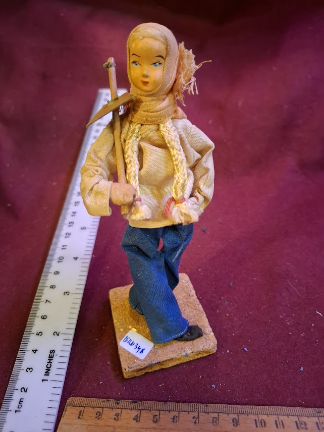Israeli vintage 1950's folk original handcrfted figurine [ISR10348]