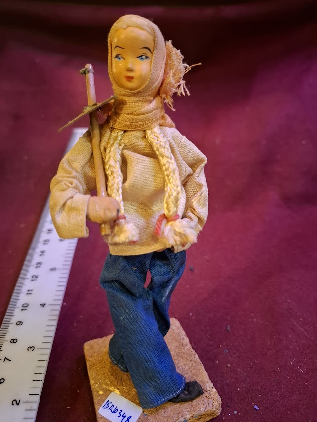 Israeli vintage 1950's folk original handcrfted figurine [ISR10348]