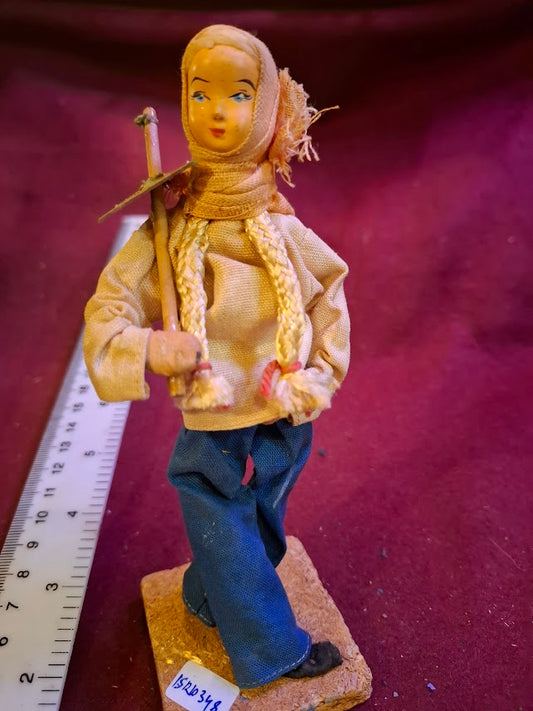 Israeli vintage 1950's folk original handcrfted figurine [ISR10348]