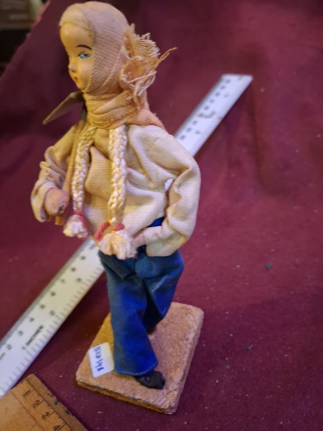 Israeli vintage 1950's folk original handcrfted figurine [ISR10348]