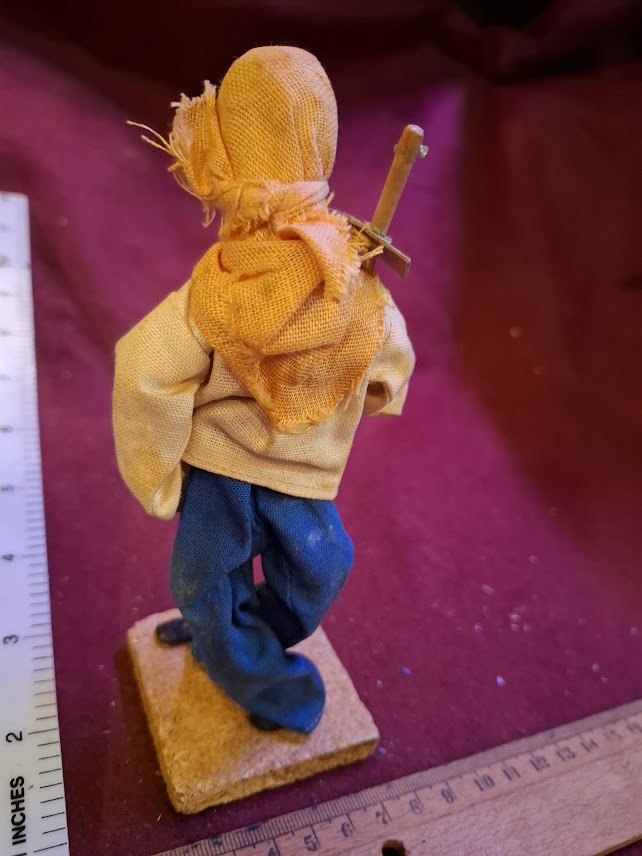 Israeli vintage 1950's folk original handcrfted figurine [ISR10348]