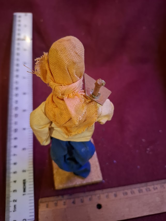 Israeli vintage 1950's folk original handcrfted figurine [ISR10348]