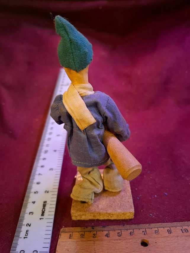 Israeli vintage 1950's folk original handcrfted figurine [ISR10347]