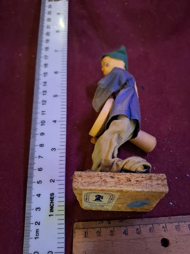 Israeli vintage 1950's folk original handcrfted figurine [ISR10347]