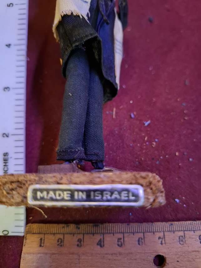 Israeli vintage 1950's folk original handcrfted figurine [ISR10344]