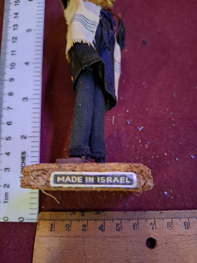 Israeli vintage 1950's folk original handcrfted figurine [ISR10344]
