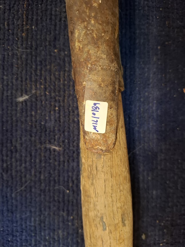 Old folding military shovel [MIL10189]