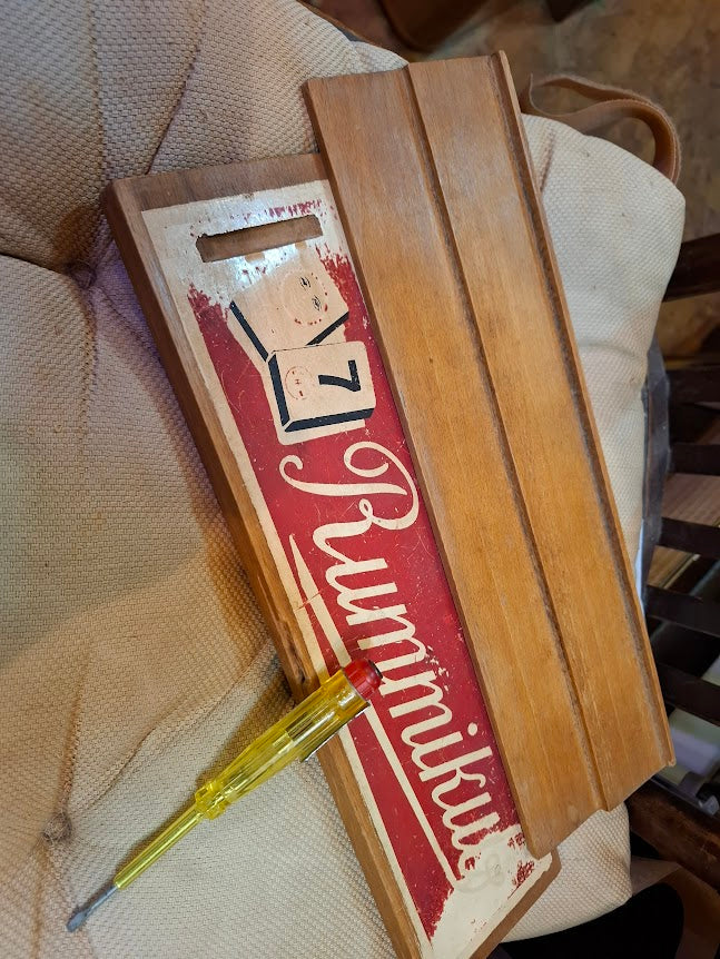 Vintage wooden rummikub game [GAM10389]