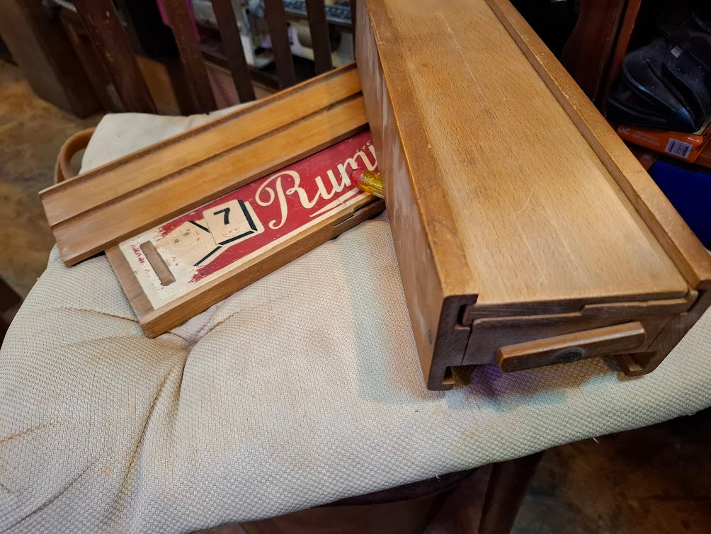 Vintage wooden rummikub game [GAM10389]