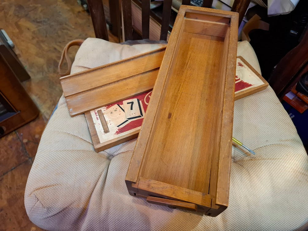 Vintage wooden rummikub game [GAM10389]