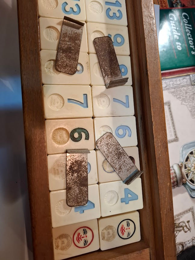 Vintage wooden rummikub game [GAM10389]