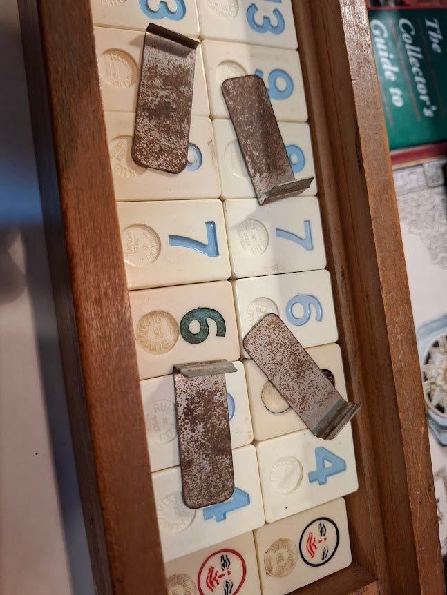 Vintage wooden rummikub game [GAM10389]