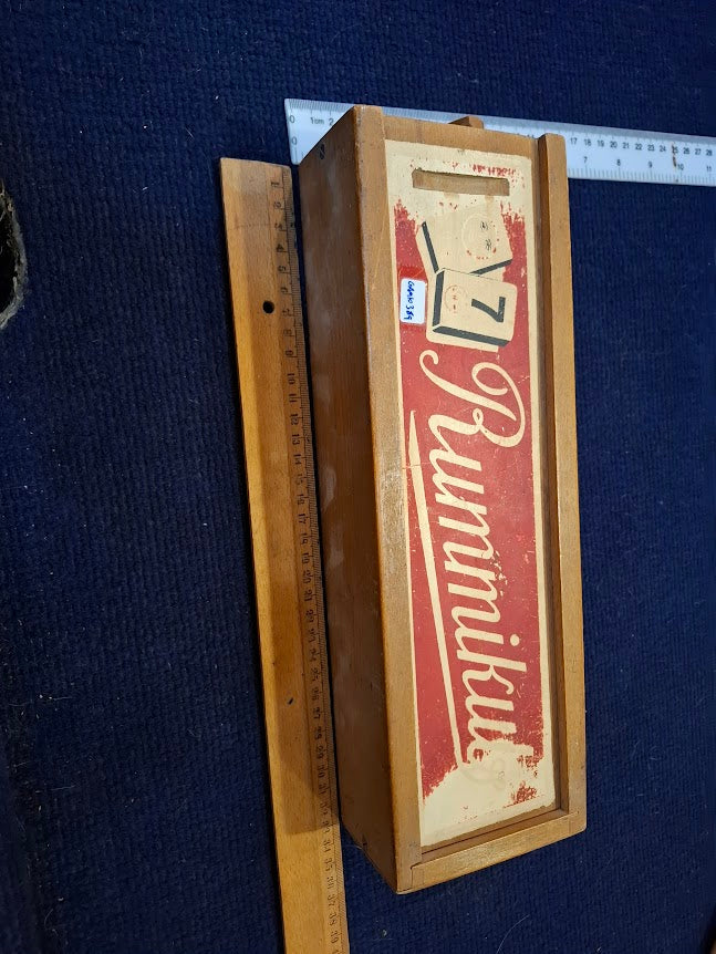 Vintage wooden rummikub game [GAM10389]