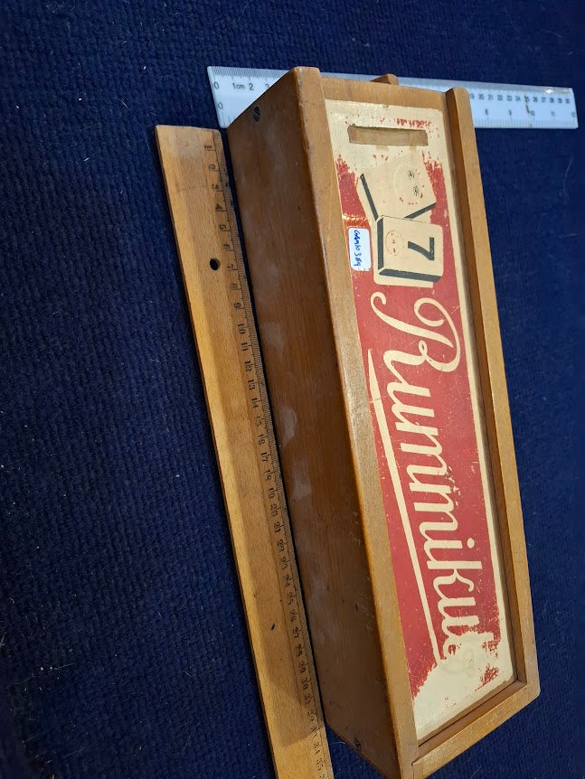 Vintage wooden rummikub game [GAM10389]