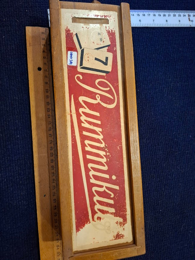Vintage wooden rummikub game [GAM10389]