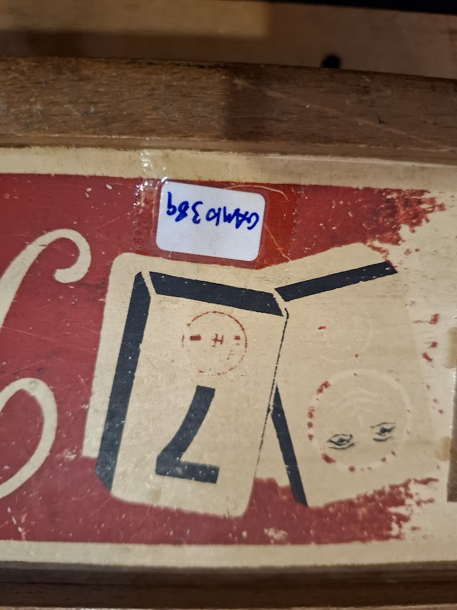 Vintage wooden rummikub game [GAM10389]