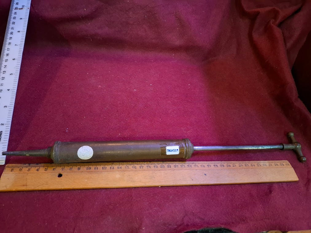 Vintage brass motorcycle oil grease tool [TOL10339]