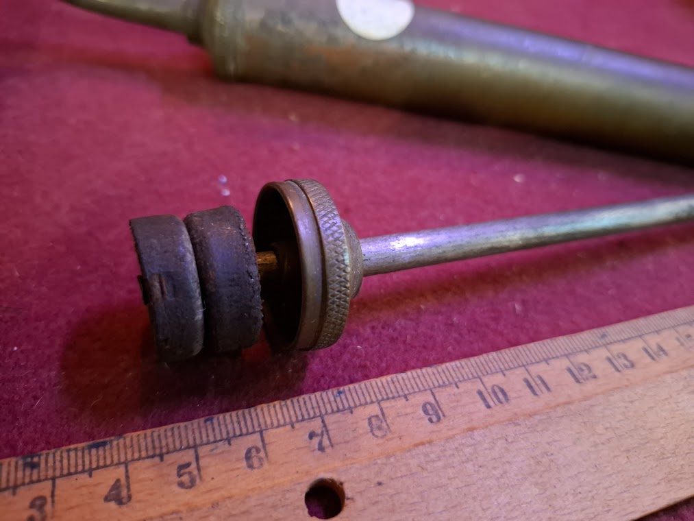 Vintage brass motorcycle oil grease tool [TOL10339]
