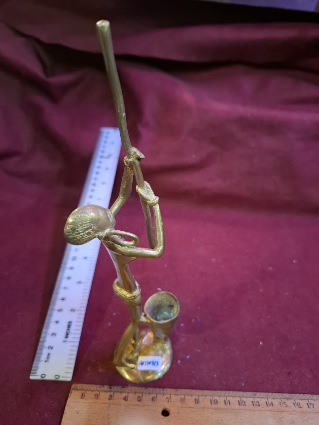 Vintage bronze african sculpture [ART10313]