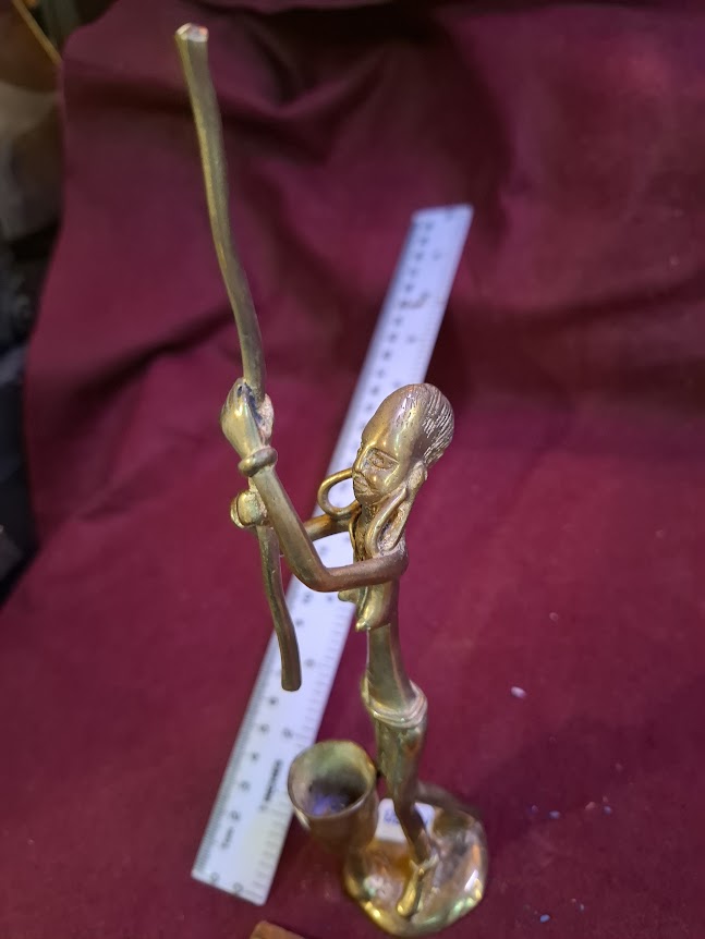 Vintage bronze african sculpture [ART10313]