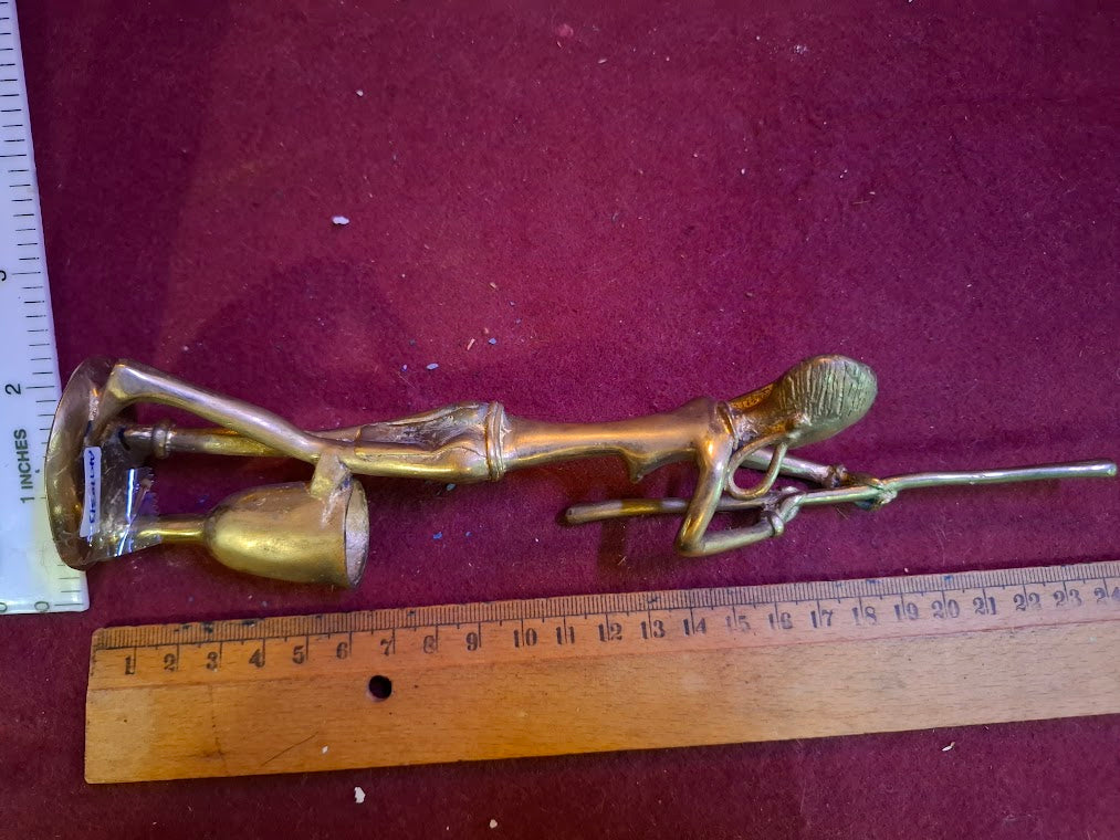 Vintage bronze african sculpture [ART10313]