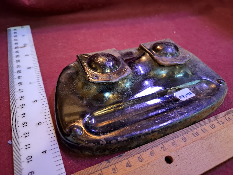 Old ink bottles holder for writing and painting [OTH10478]