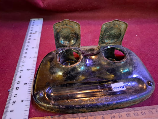Old ink bottles holder for writing and painting [OTH10478]