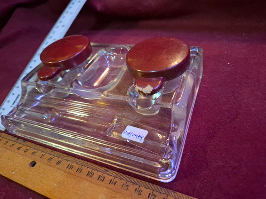 Old ink bottles holder for writing and painting [OTH10479]