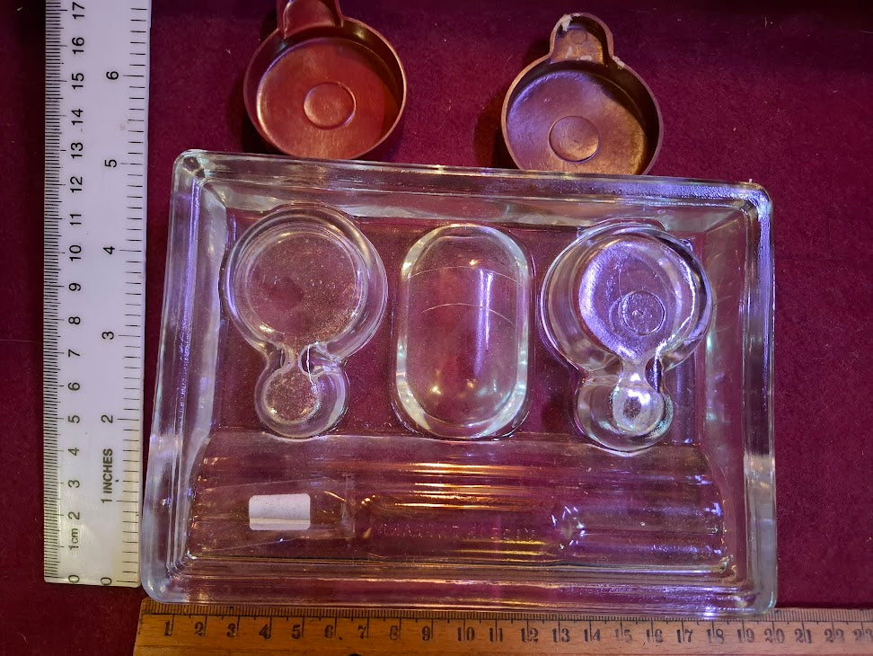 Old ink bottles holder for writing and painting [OTH10479]