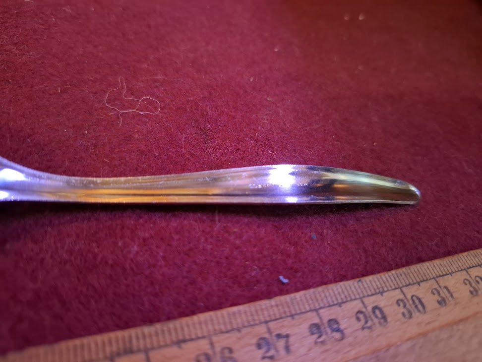 Vintage Israeli stainless steel spoons set [ISR10355]