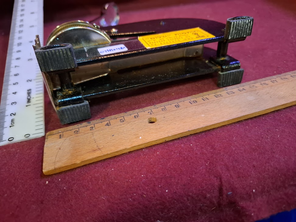 Antique heavy metal stamp punch - Rare [TOL10289]