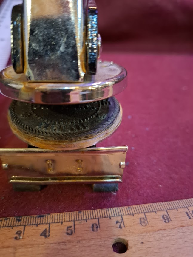 Antique heavy metal stamp punch - Rare [TOL10289]