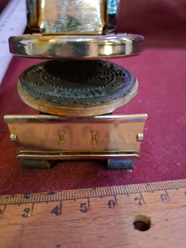 Antique heavy metal stamp punch - Rare [TOL10289]