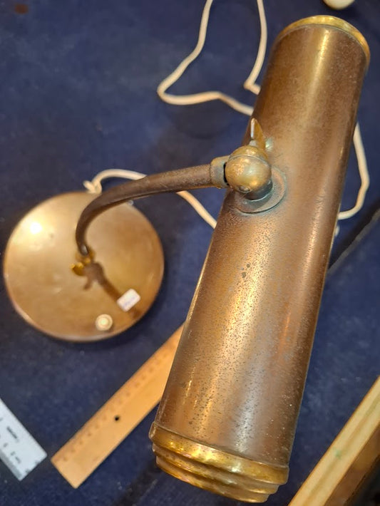 Vintage brass desk lamp [INS10753]